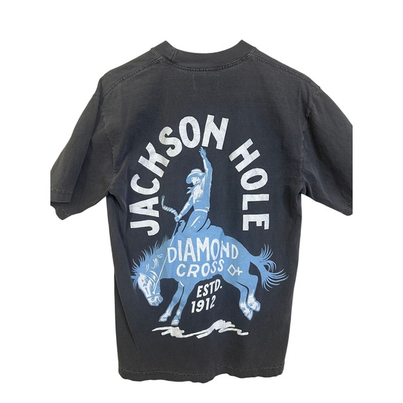 Diamond Cross Ranch Other - Jackson Hole Diamond Cross Ranch T Shirt Cowboy Graphic Tee